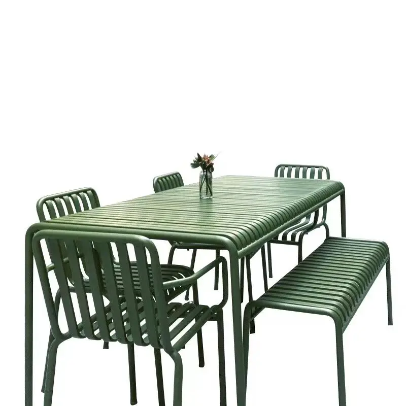 Outdoor Furniture For Cafe - Mesas y sillas de hierro forjado