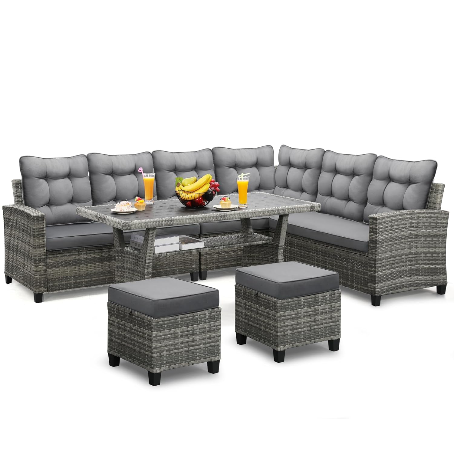 Outdoor Furniture Bali - Juego de muebles de patio de