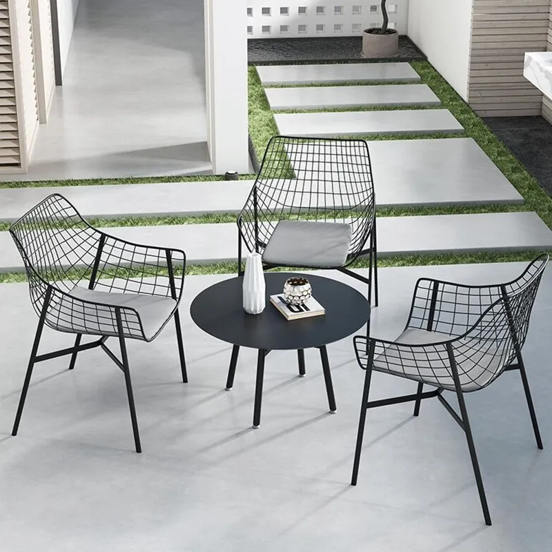 Outdoor Furniture For Cafe - Conjunto de Mesa y Sillas de