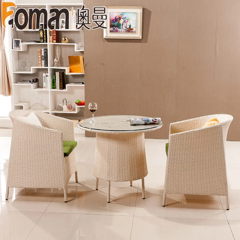 Outdoor Furniture For Cafe - Conjunto de Mesa y Sillas de