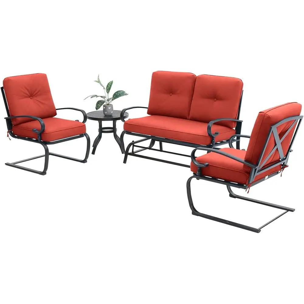 Outdoor Furniture Iron - Juego de Muebles de Jardín de