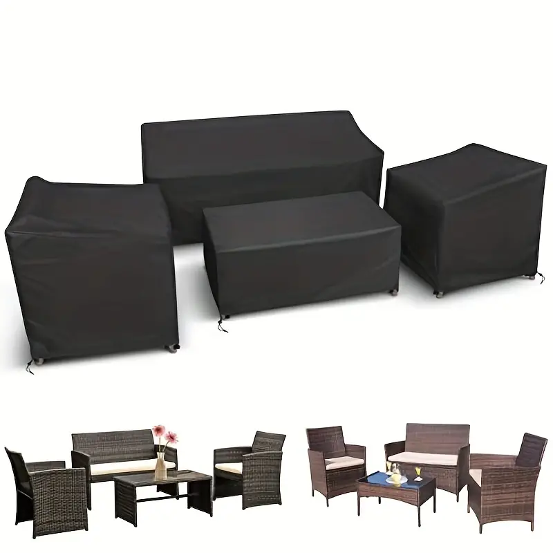 Outdoor Furniture Deals - 4 unids/set cubiertas para muebles de