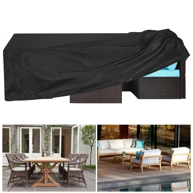 Outdoor Furniture Protector - Cubierta resistente al viento para muebles