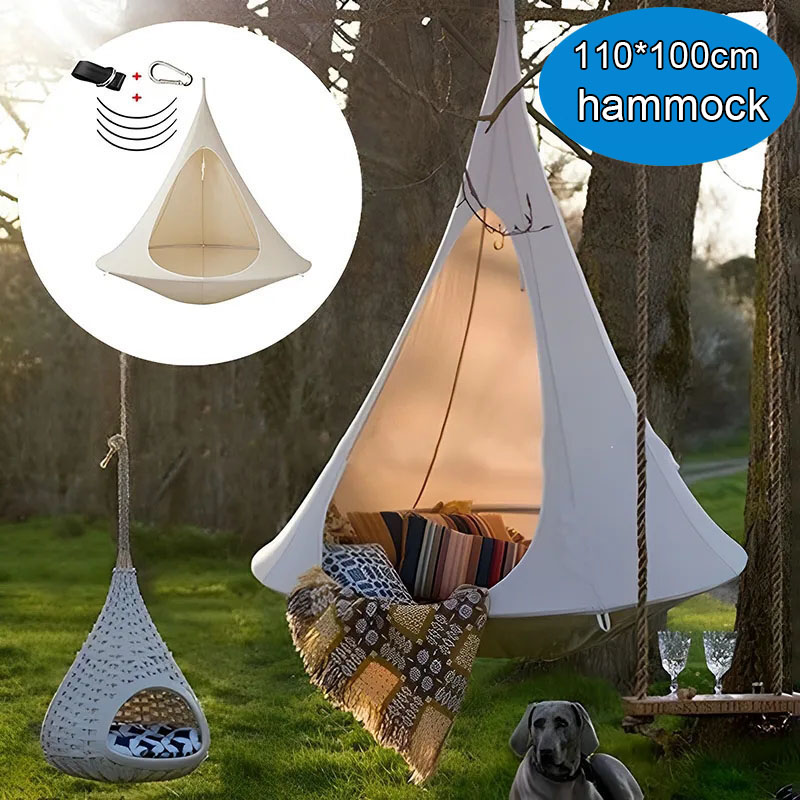 Outdoor Furniture Rh - Hamaca Impermeable para Exteriores, Silla Colgante