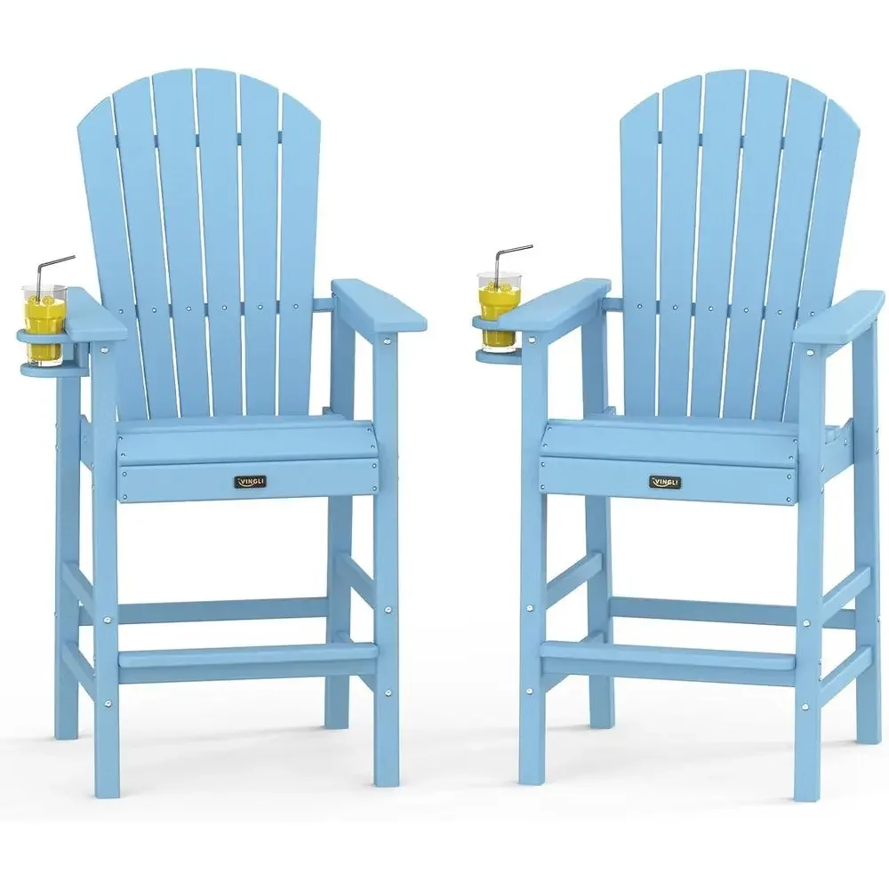 Adirondack Chair Wood - Juego de 2 Sillas Adirondack de