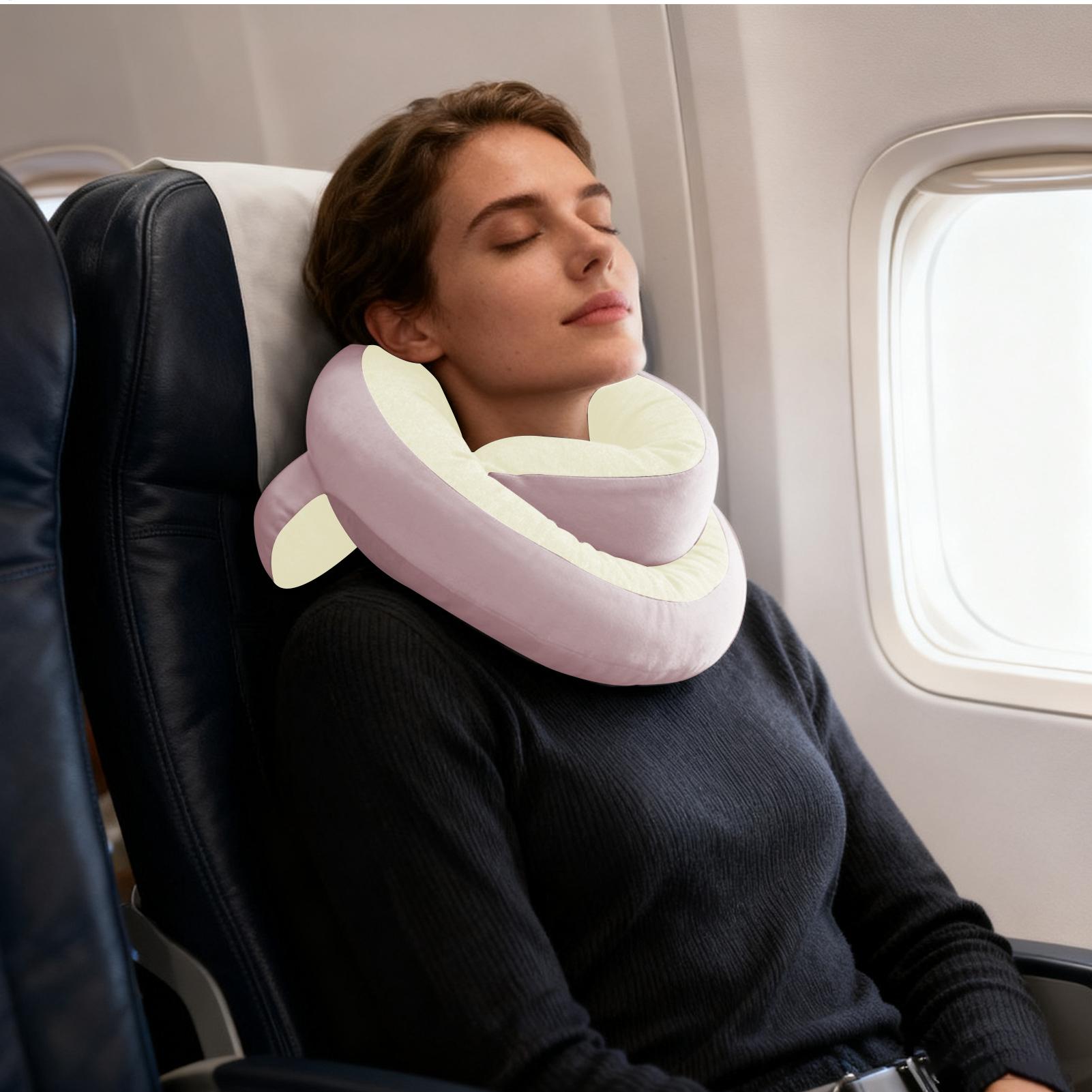 Outdoor Furniture Pillows - Almohada de viaje, bufanda envolvente en