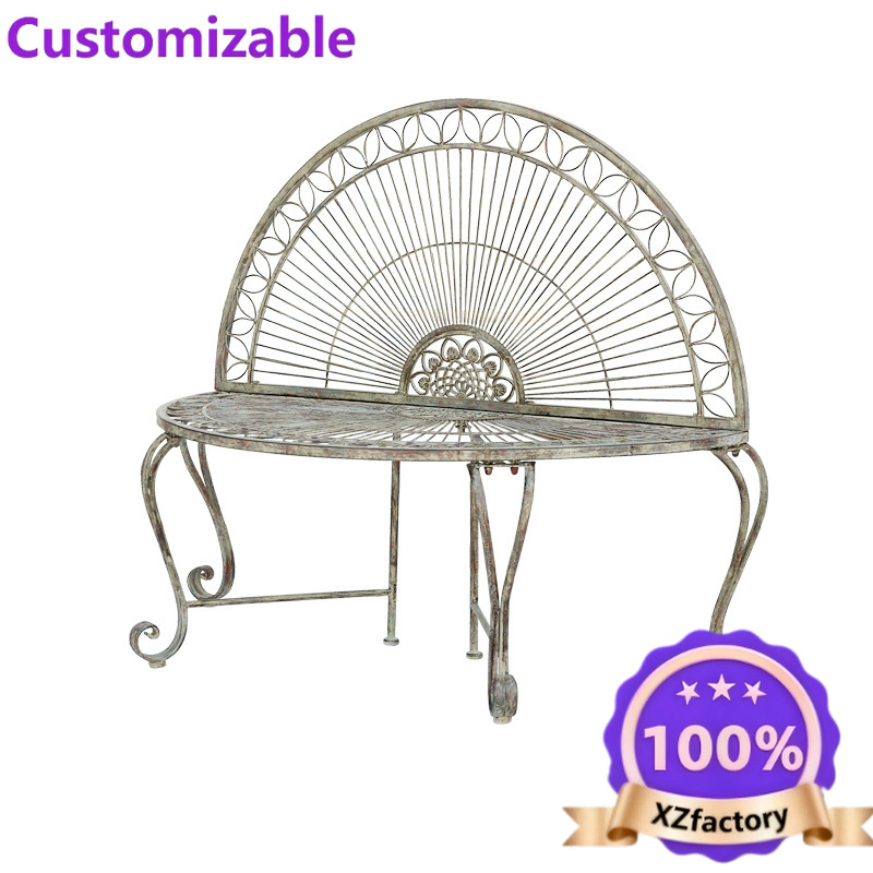 Outdoor Furniture Iron - Juego de Mesa y Sillas de