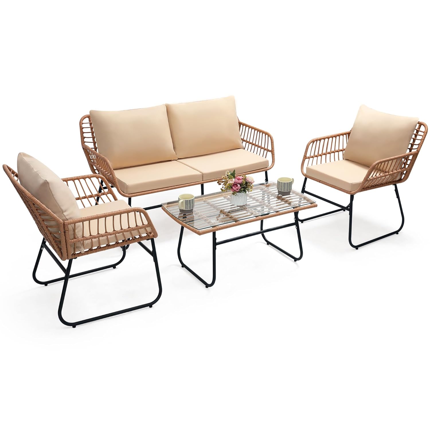 Outdoor Furniture Deals - Juego de Muebles de Jardín de
