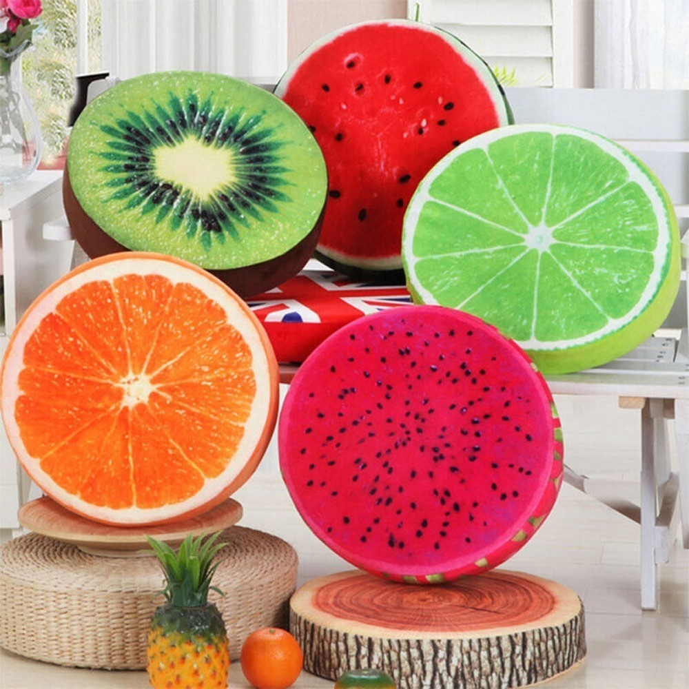 Outdoor Furniture Pillows - Cojines Redondos Divertidos para Sillas de