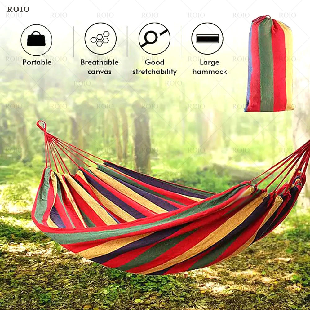 Outdoor Furniture Rh - Hamaca de Camping de Tela Gruesa