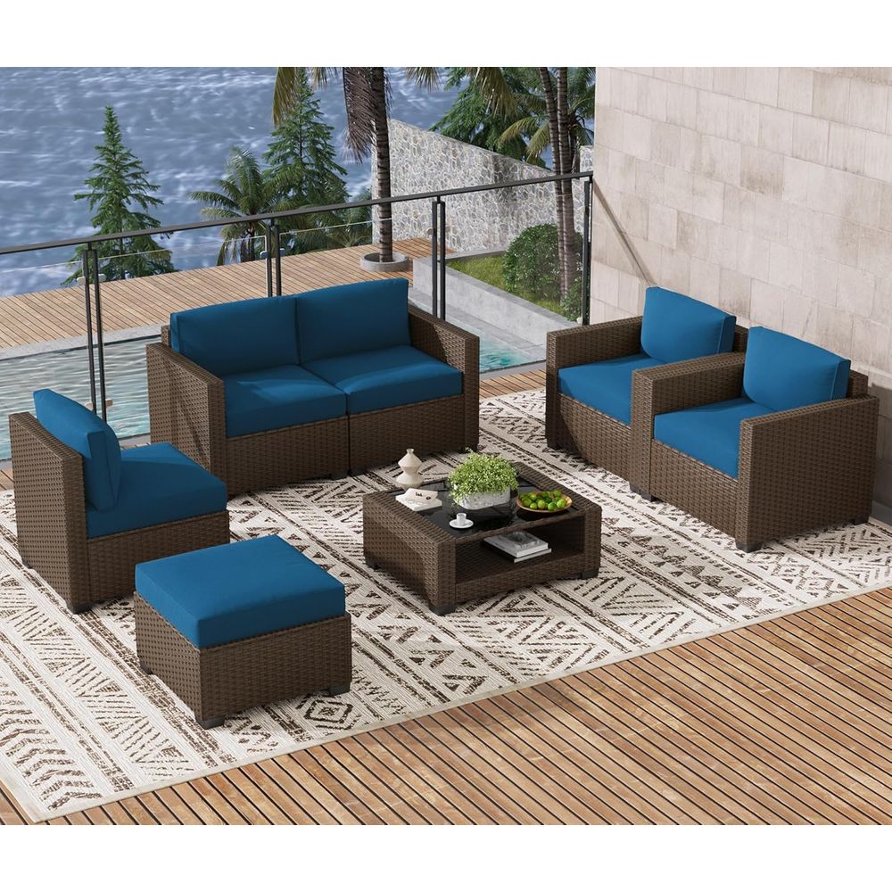 Outdoor Furniture Table And Chairs - Juego de Muebles de Patio de