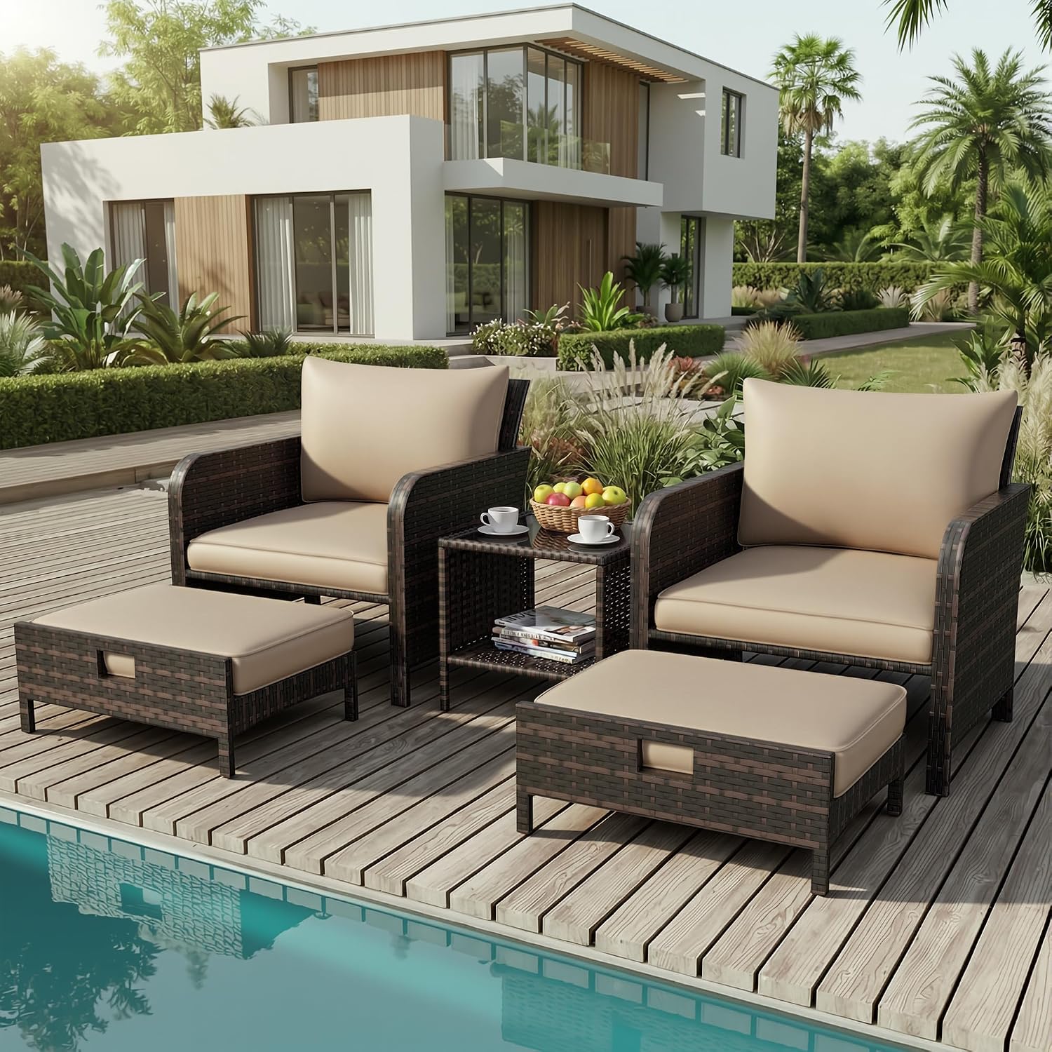 Outdoor Furniture Deals - Conjunto de Muebles de Patio de