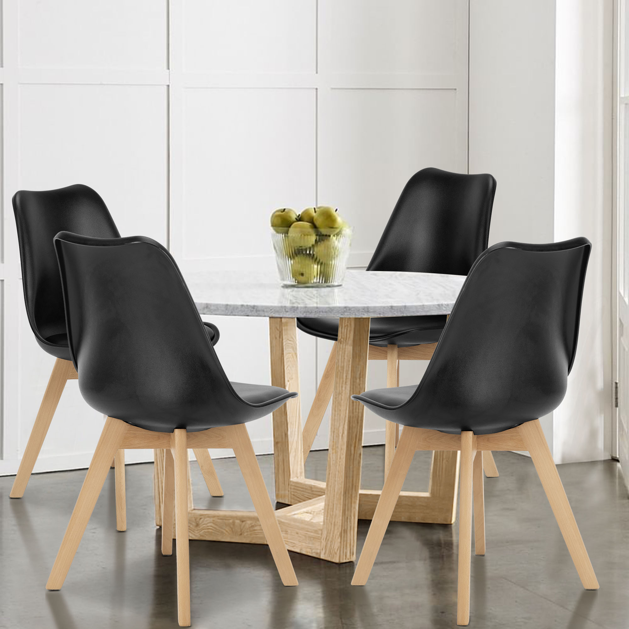 JHK Sillas de comedor de cuero - Adirondack Chair Wood reseña y precio