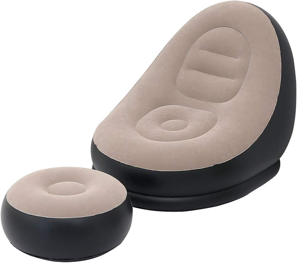 2 uds sofá perezoso silla infl - Outdoor Furniture Bali reseña y precio