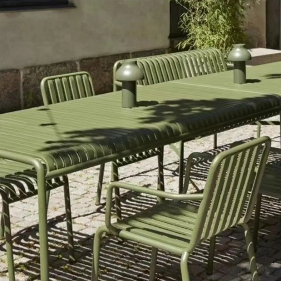 Mesas y sillas de hierro forja - Outdoor Furniture For Cafe reseña y precio