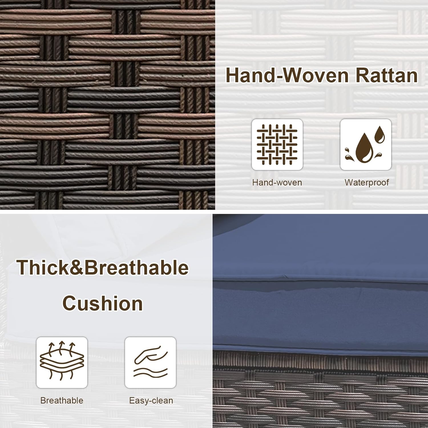 Juego de Muebles de Patio de 8 - Outdoor Furniture Deals reseña y precio