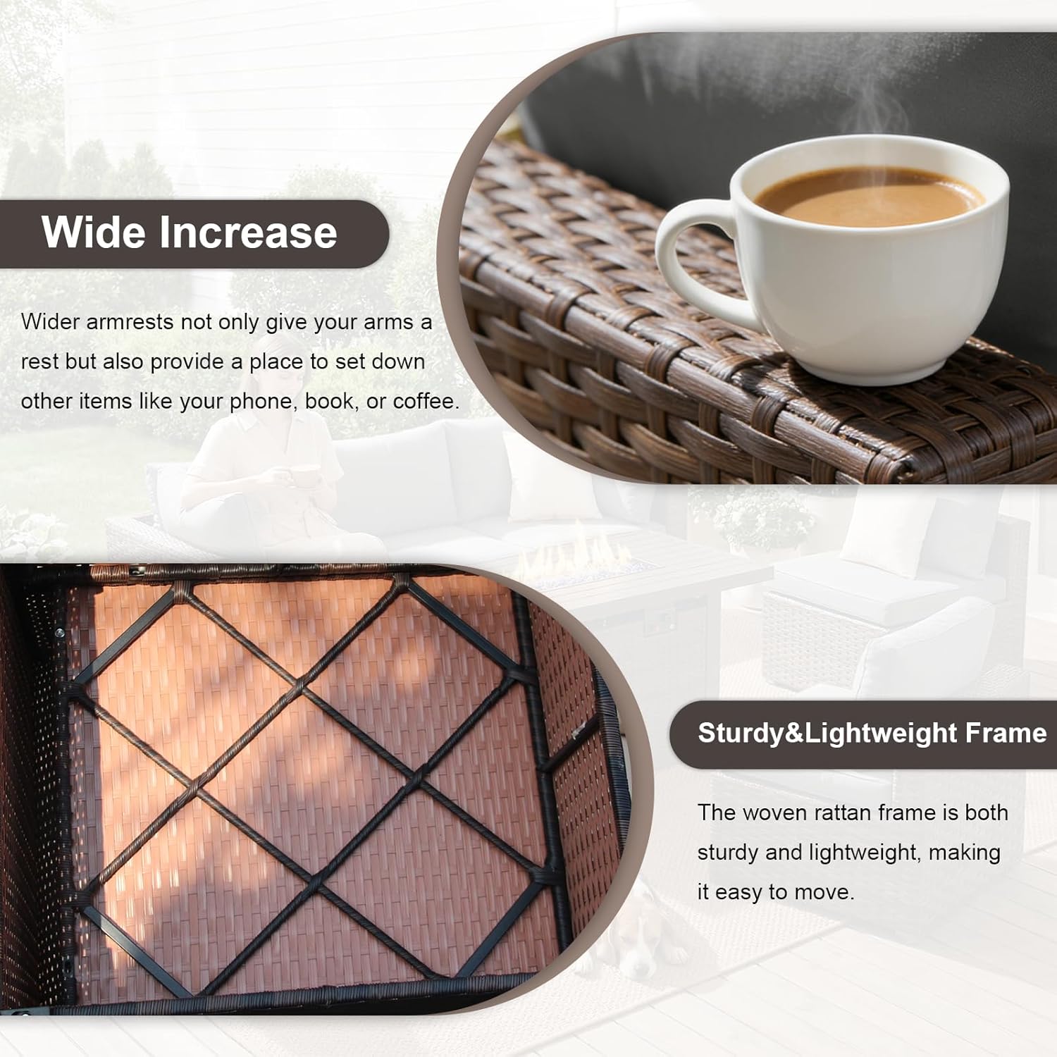 Juego de Muebles de Patio de 8 - Outdoor Furniture Deals reseña y precio