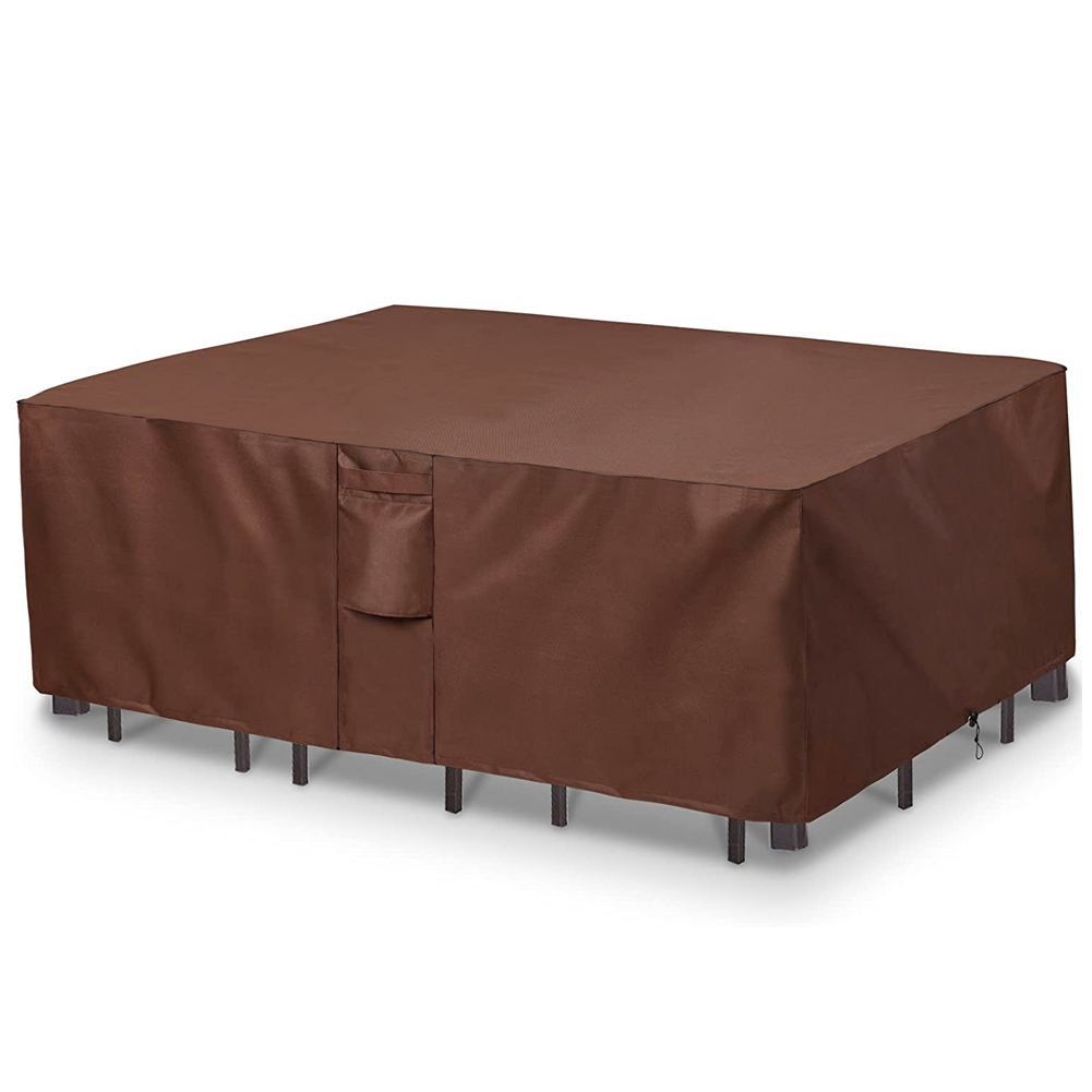 Marrón 420D HEAVY DUTY Cubiert - Outdoor Furniture Weatherproof reseña y precio