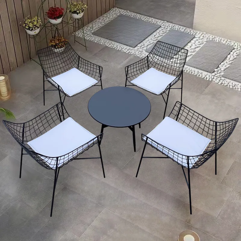 Conjunto de Mesa y Sillas de H - Outdoor Furniture For Cafe reseña y precio