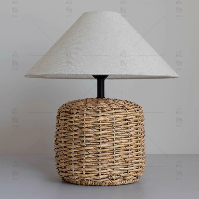 Lámpara de mesa E27 tejida hec - Outdoor Furniture Rh reseña y precio