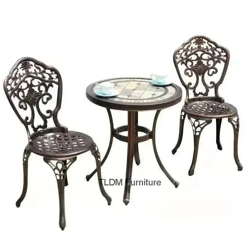 Urniture Set Sillas de ocio al - Outdoor Furniture Iron reseña y precio