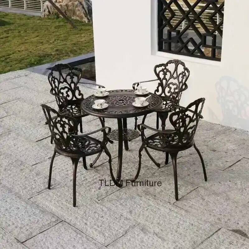 Urniture Set Sillas de ocio al - Outdoor Furniture Iron reseña y precio