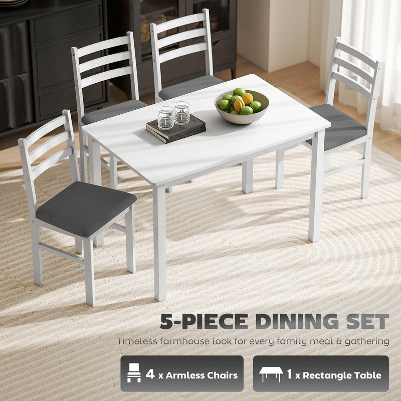 Juego de Mesa de Cocina Pequeñ - Adirondack Chair Wood reseña y precio