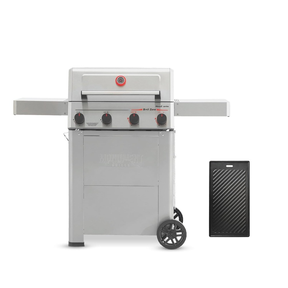 Parrilla de Gas de Acero Inoxi - Outdoor Furniture Zone reseña y precio