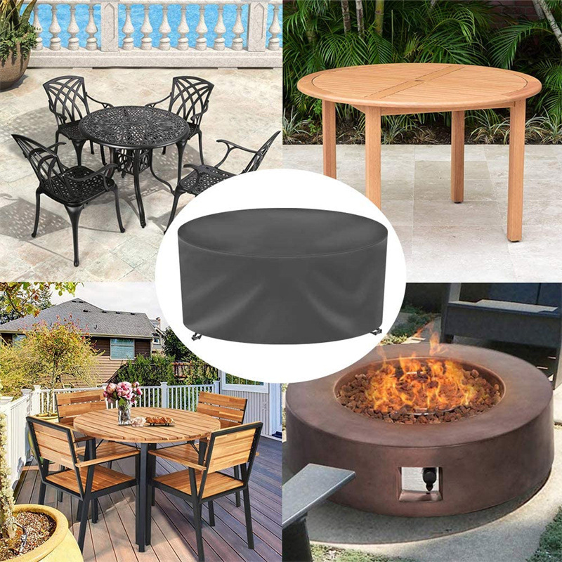 Fundas Redondas para Muebles d - Outdoor Furniture Table And Chairs reseña y precio