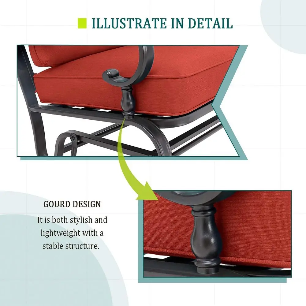 Juego de Muebles de Jardín de  - Outdoor Furniture Iron reseña y precio