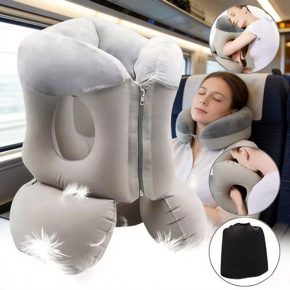 Almohada de Viaje Inflable Mej - Outdoor Furniture Pillows reseña y precio