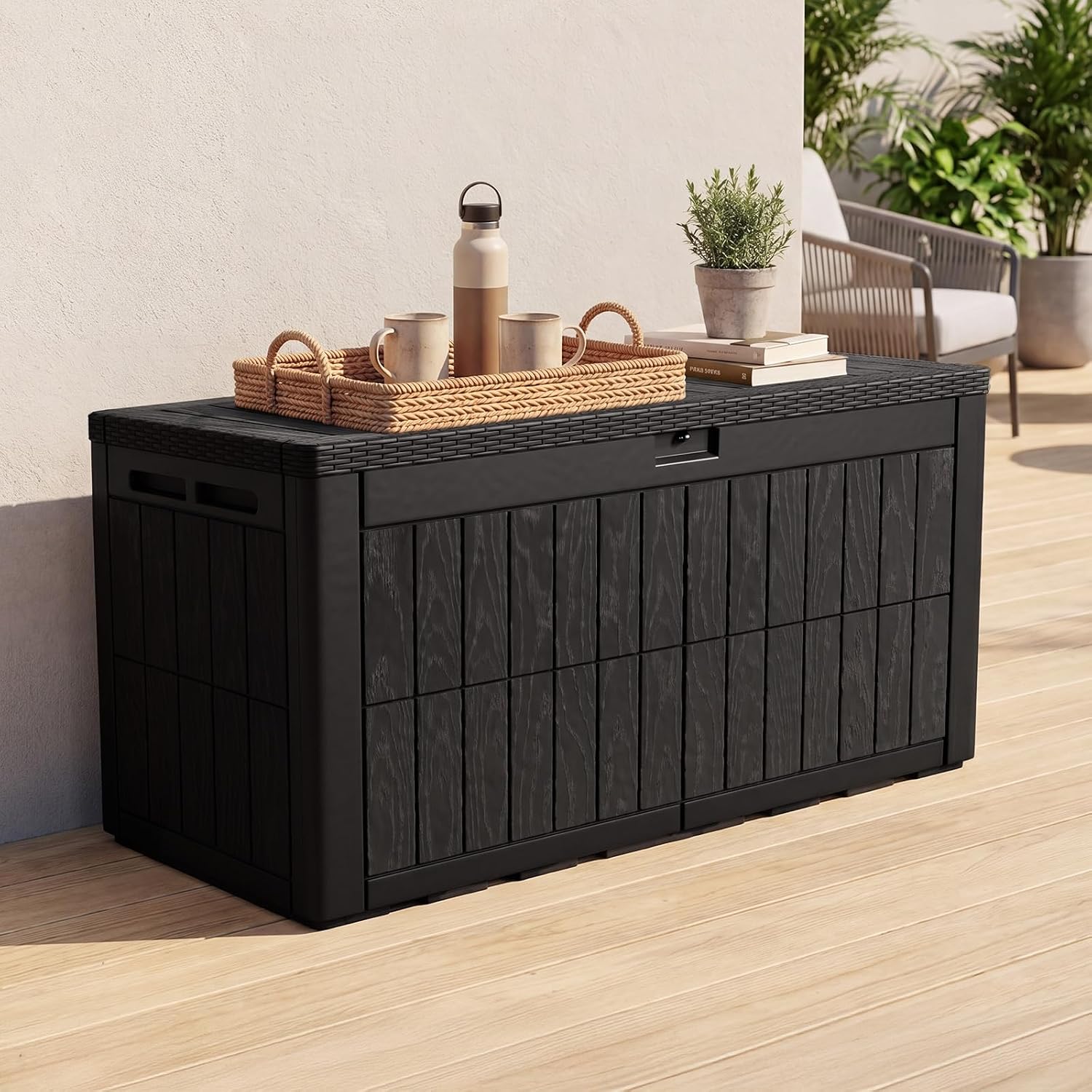 Caja de Almacenamiento Exterio - Outdoor Furniture Weatherproof reseña y precio