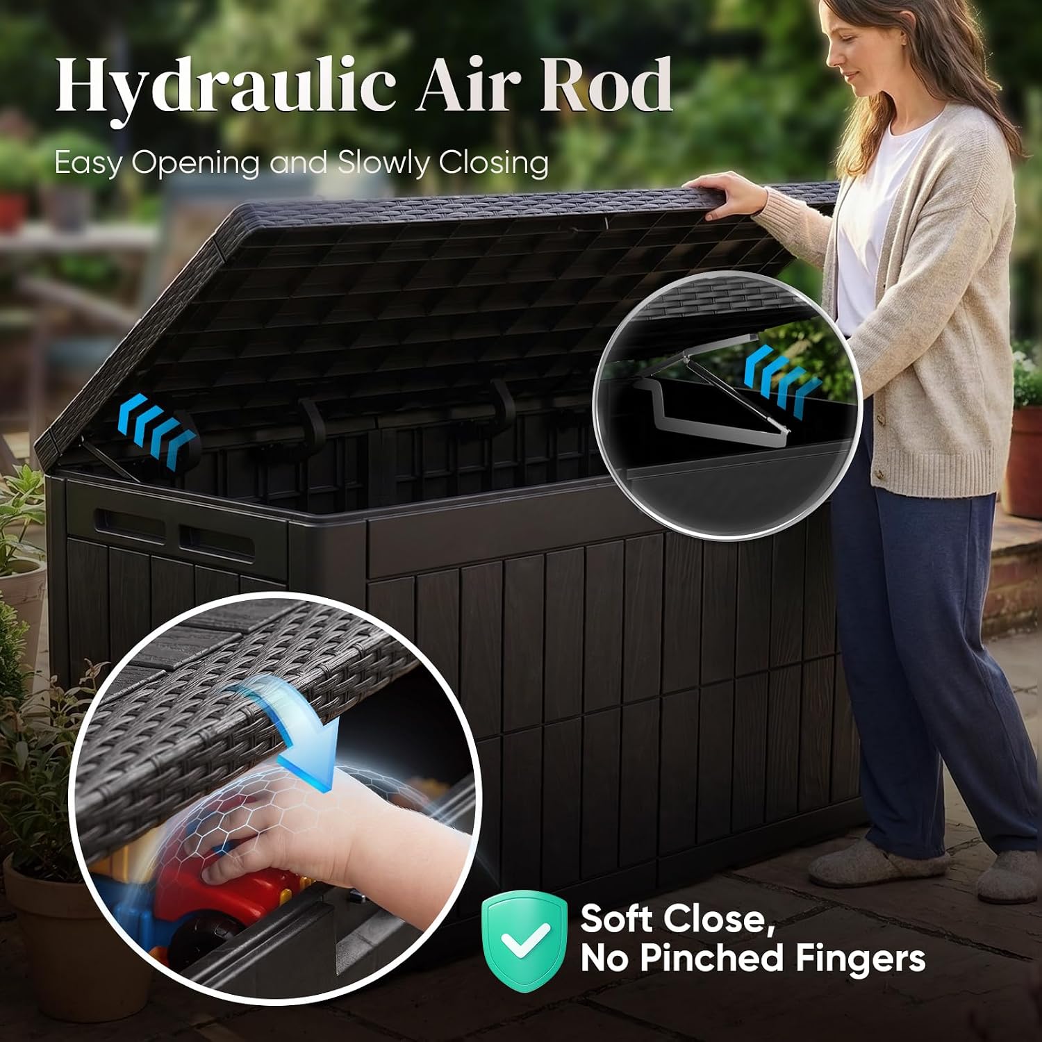 Caja de Almacenamiento Exterio - Outdoor Furniture Weatherproof reseña y precio