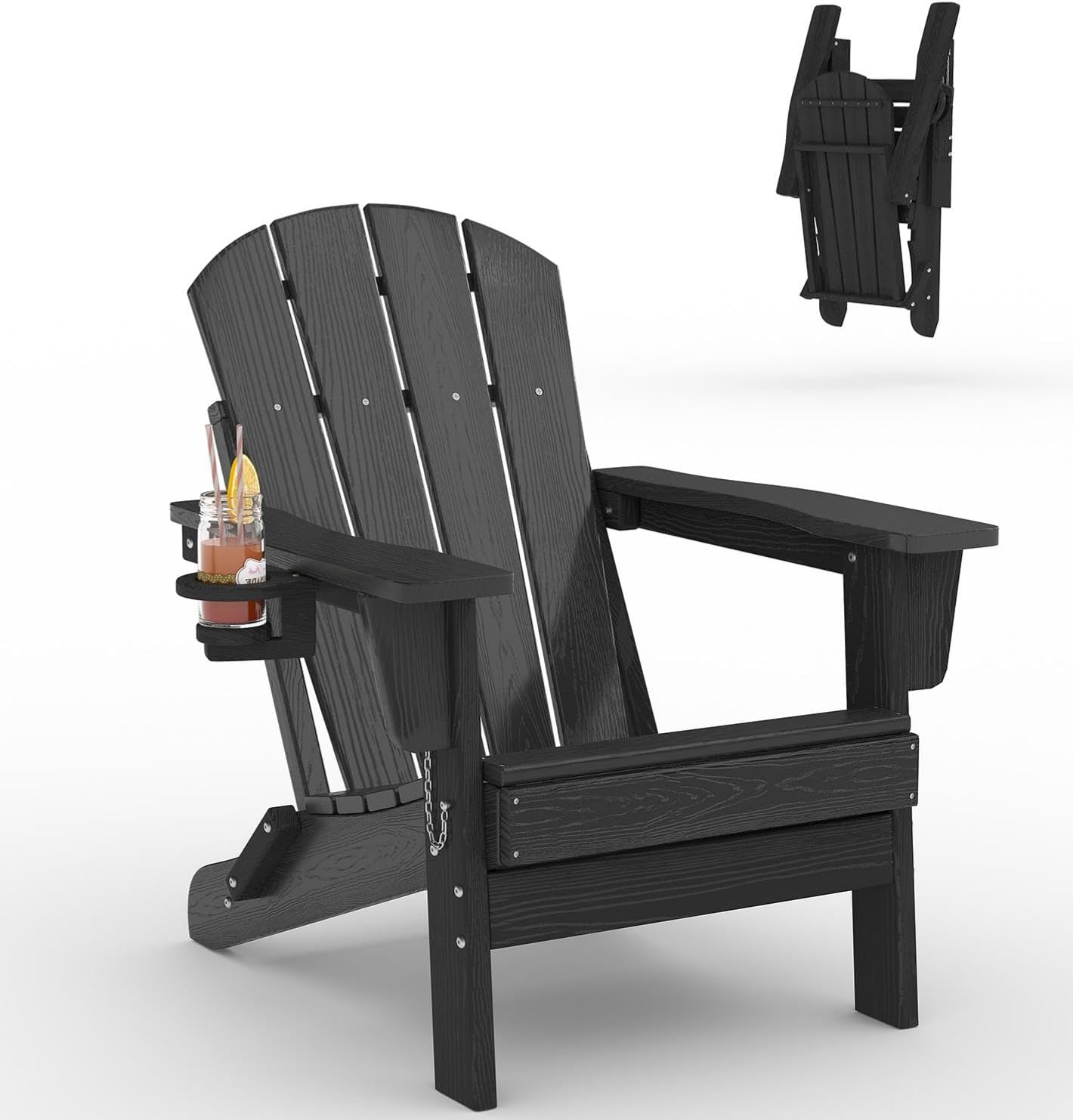 Silla Adirondack Plegable de P - Outdoor Furniture Hdpe reseña y precio