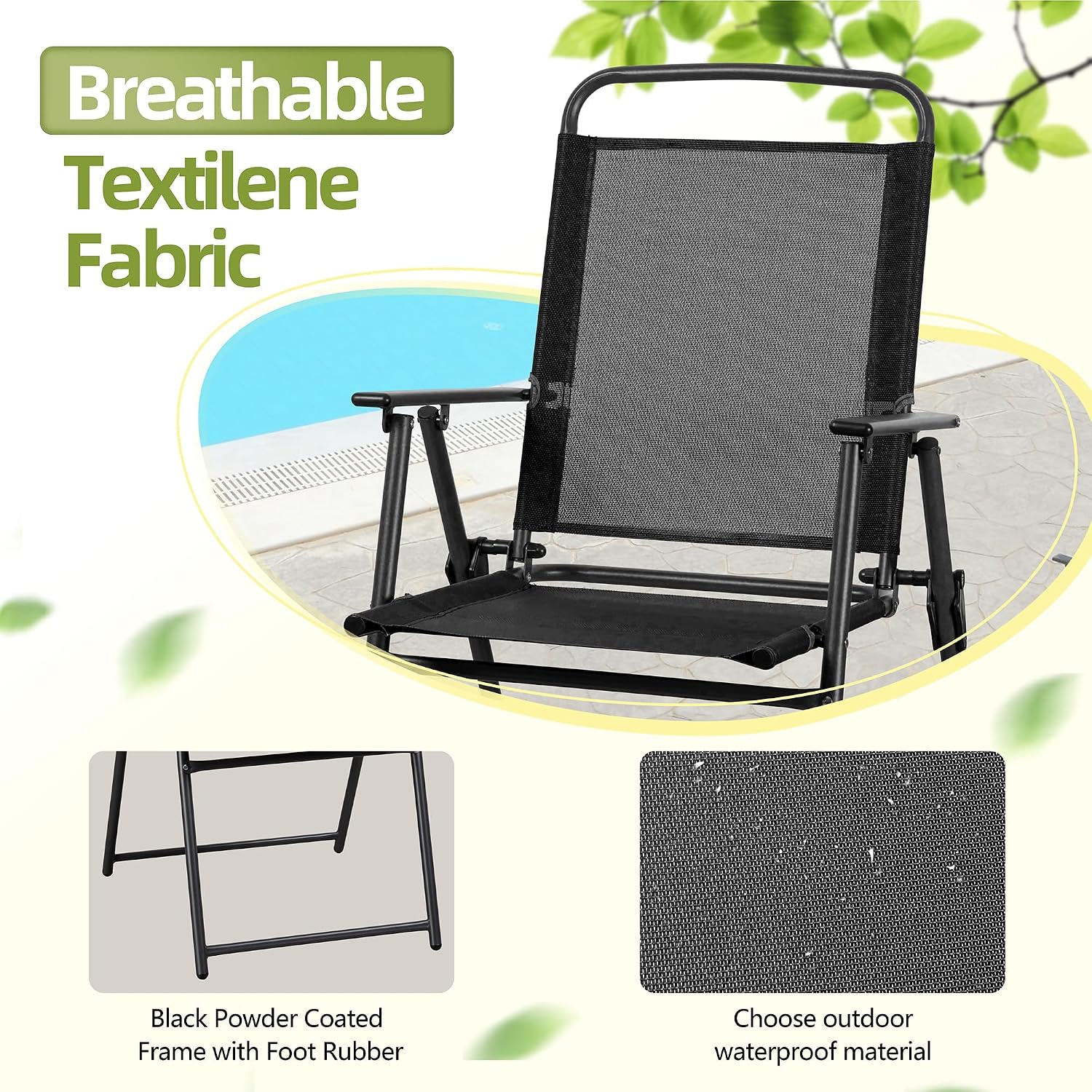 Conjunto de comedor de metal p - Outdoor Furniture Deals reseña y precio