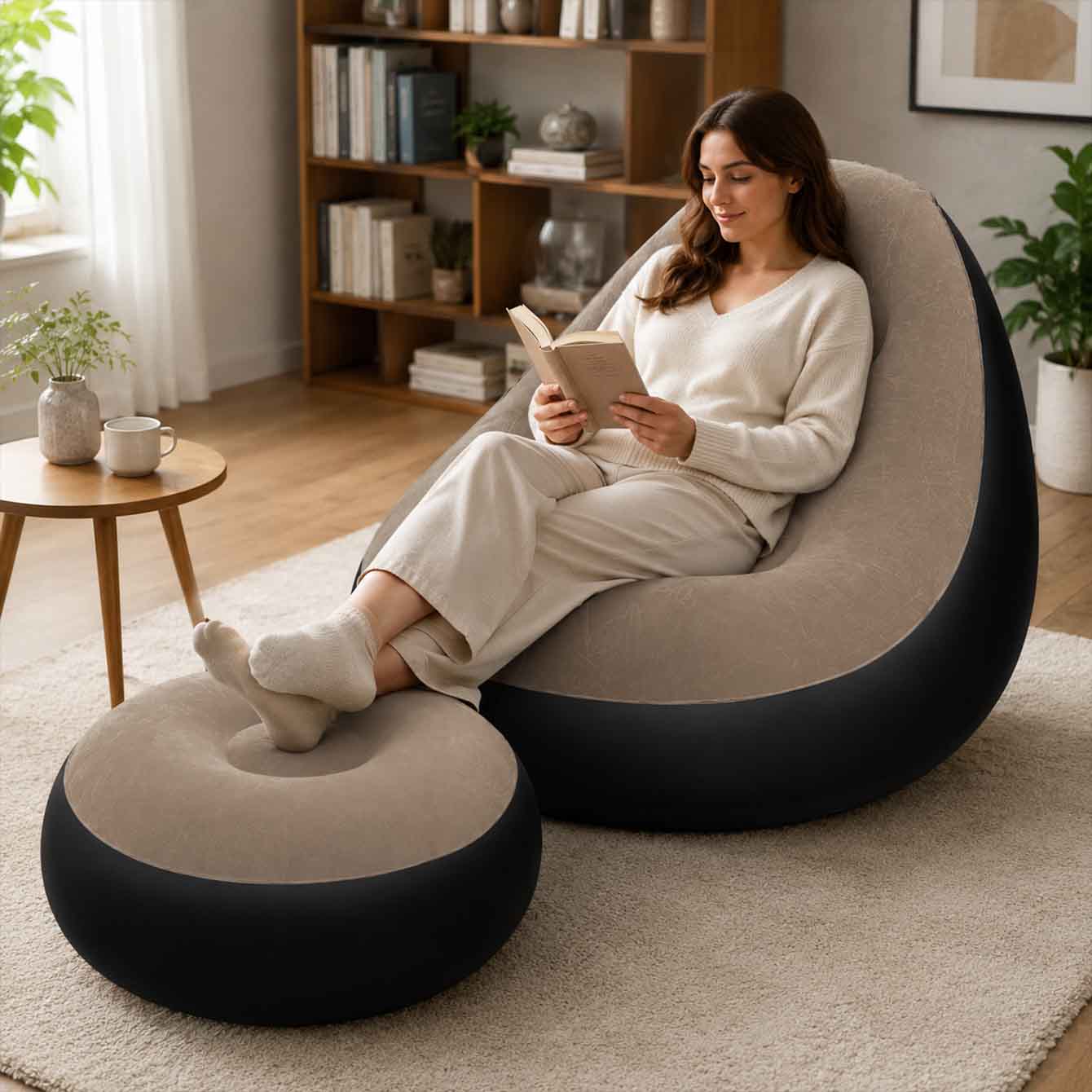 Silla inflable para adultos, s - Outdoor Furniture Weatherproof reseña y precio