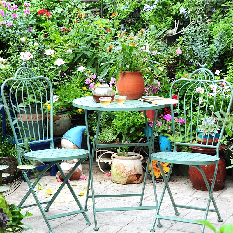 Sillas de jardín para patio al - Outdoor Furniture Iron reseña y precio
