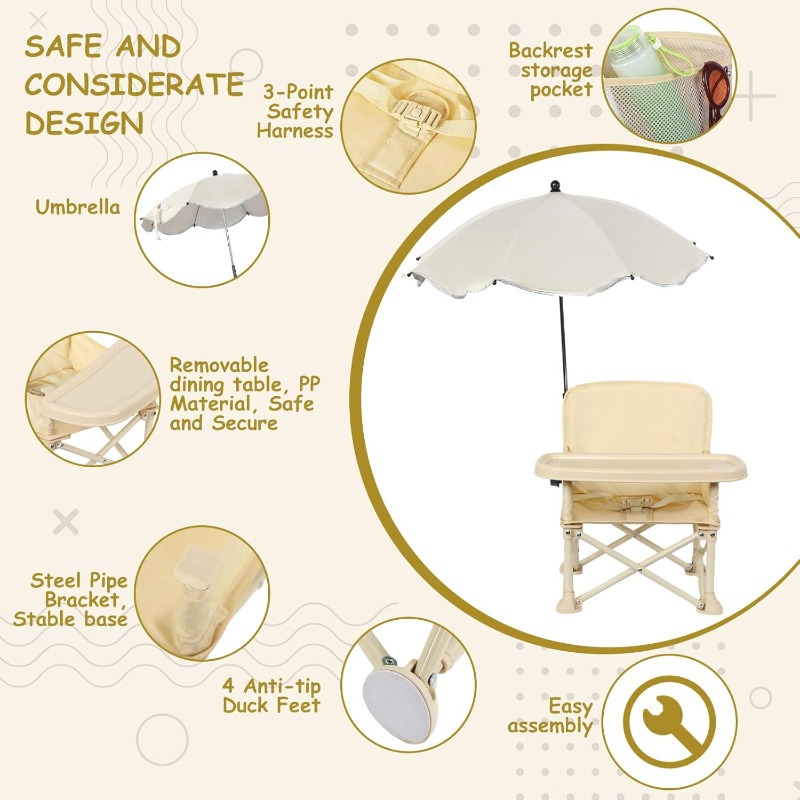 Silla de Playa Plegable para B - Outdoor Furniture Table And Chairs reseña y precio