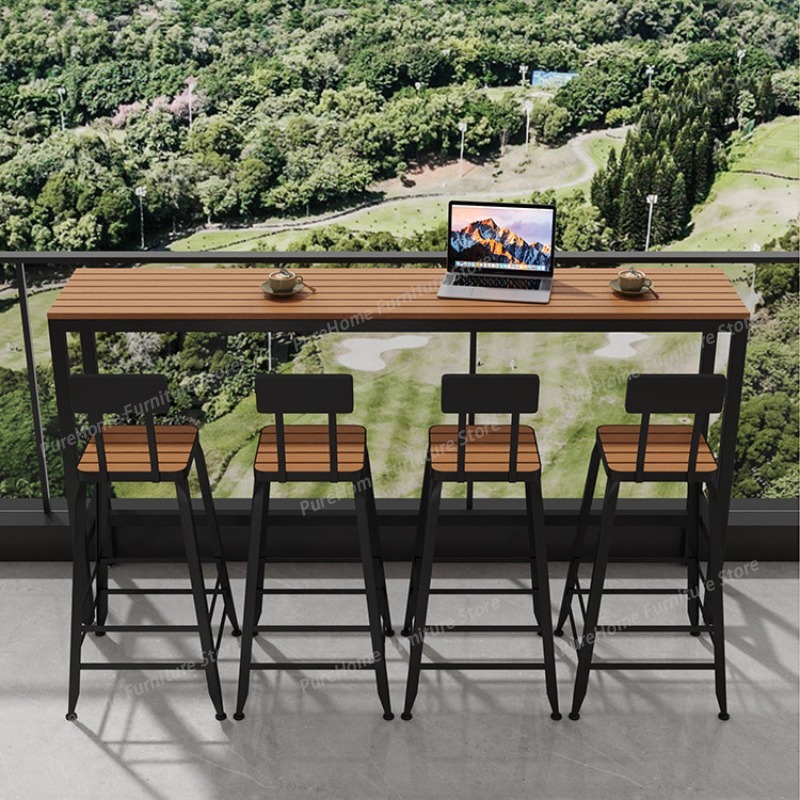 Mesa de Bar Moderna para Exter - Outdoor Furniture For Cafe reseña y precio