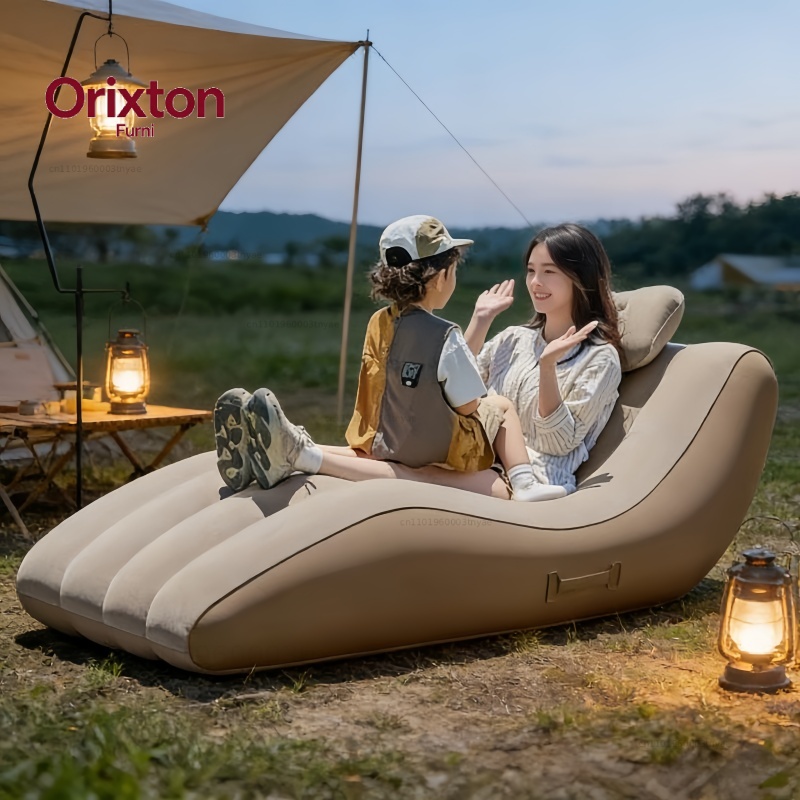 Sillón Inflable Portátil para  - Outdoor Furniture Pillows reseña y precio