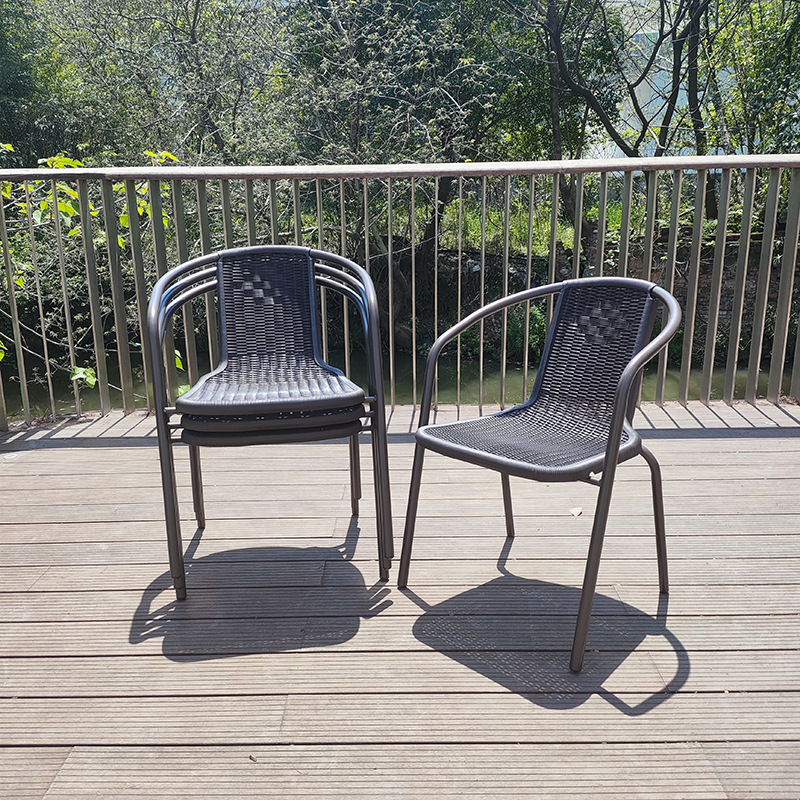 Silla de Plástico Impermeable  - Outdoor Furniture Iron reseña y precio