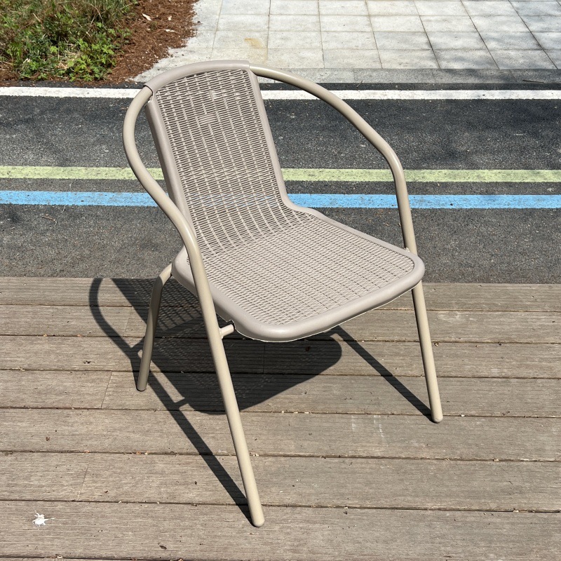 Silla de Plástico Impermeable  - Outdoor Furniture Iron reseña y precio