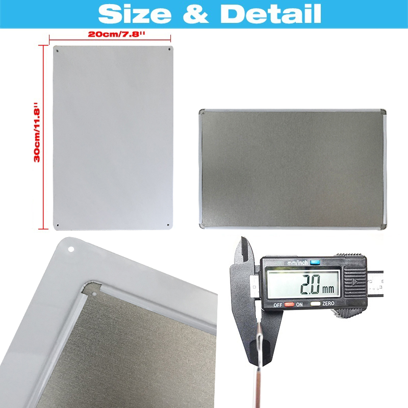 Letrero de Metal para zona de  - Outdoor Furniture Zone reseña y precio