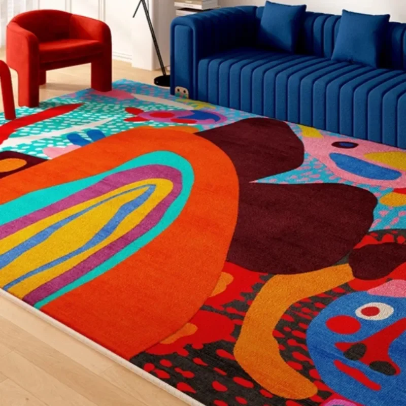 Alfombra artística para sala d - Outdoor Furniture For Cafe reseña y precio