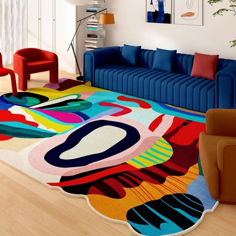 Alfombra artística para sala d - Outdoor Furniture For Cafe reseña y precio