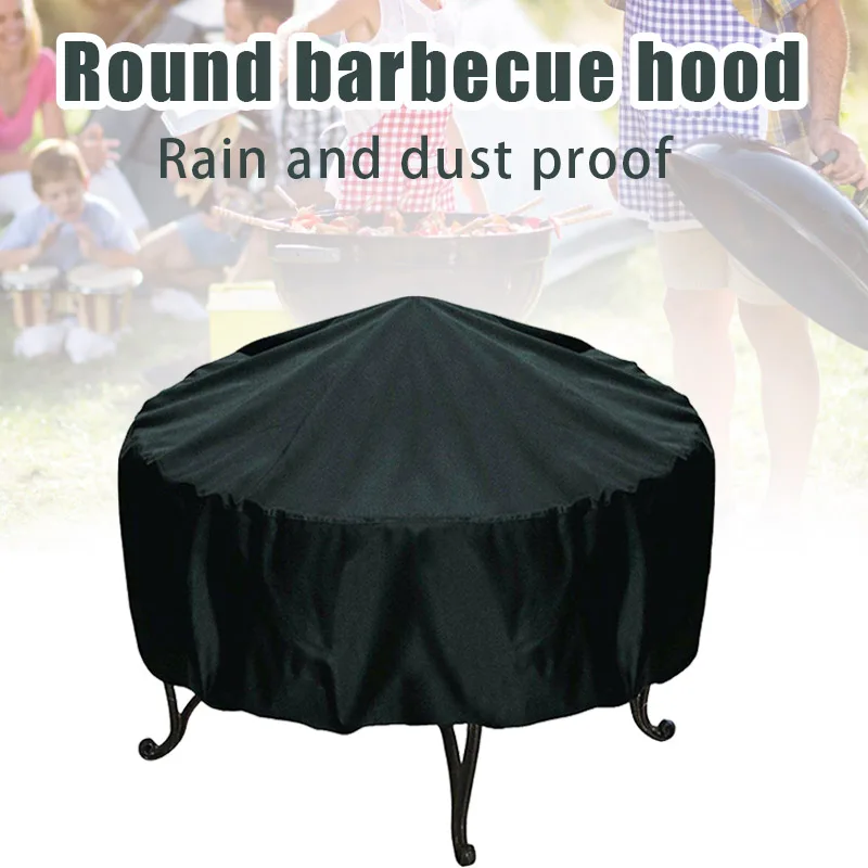 Cubierta redonda para fogón De - Outdoor Furniture Weatherproof reseña y precio