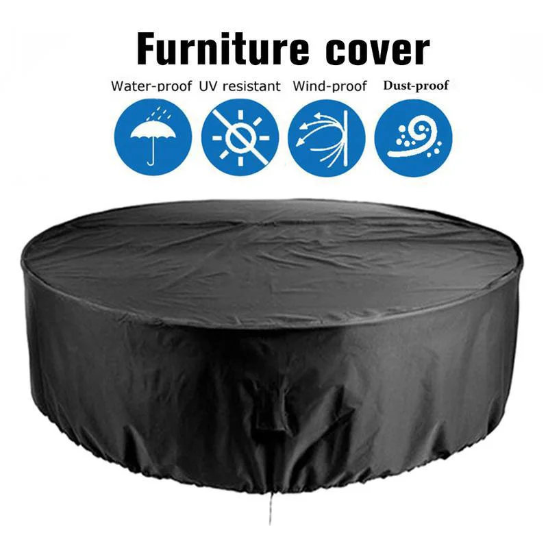 Cubierta redonda para fogón De - Outdoor Furniture Weatherproof reseña y precio