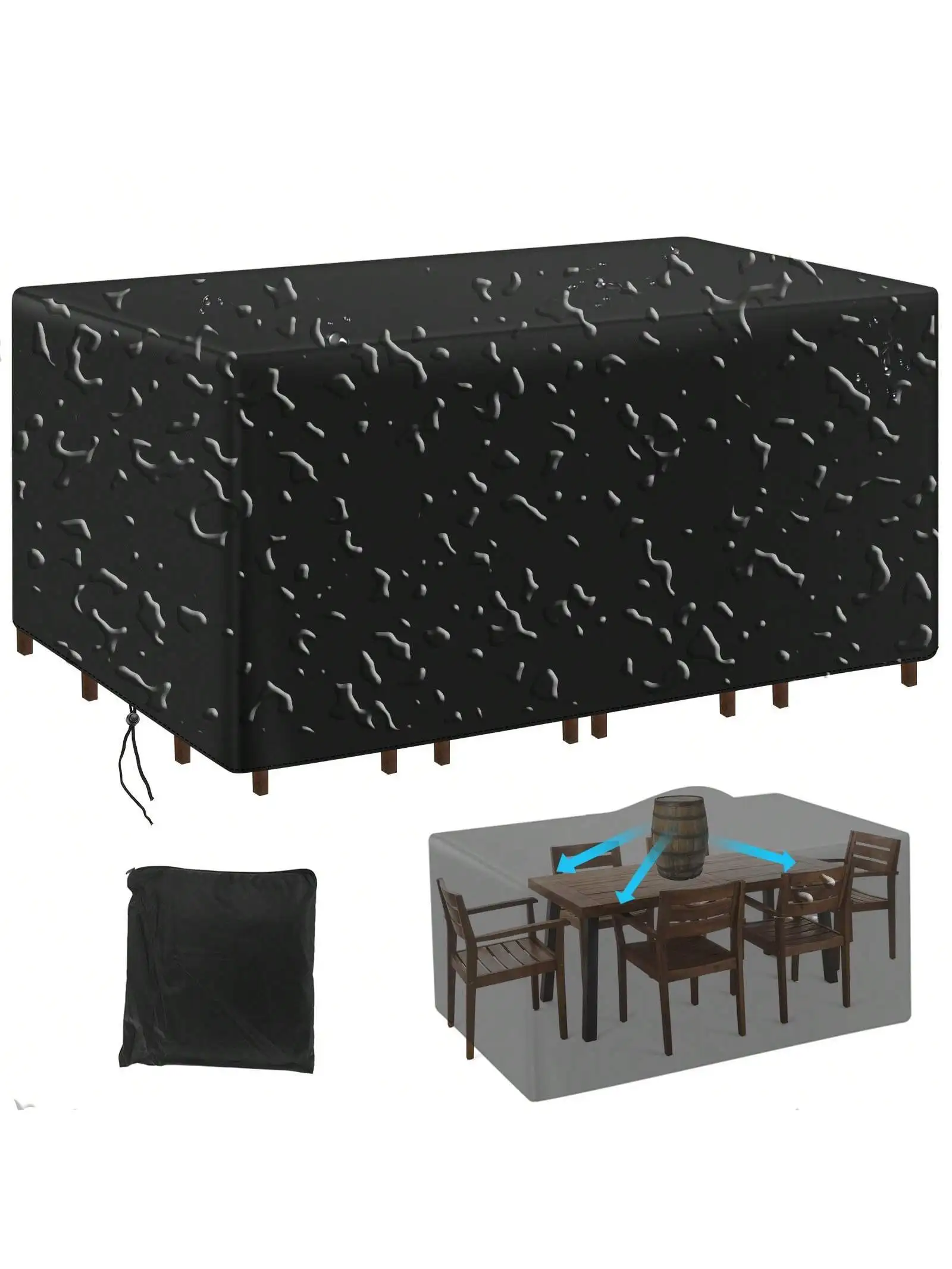 Muebles de Jardín de Patio al  - Outdoor Furniture Table And Chairs reseña y precio