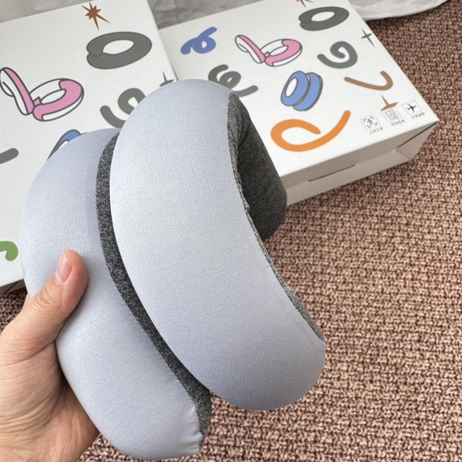 Almohada de viaje, bufanda env - Outdoor Furniture Pillows reseña y precio