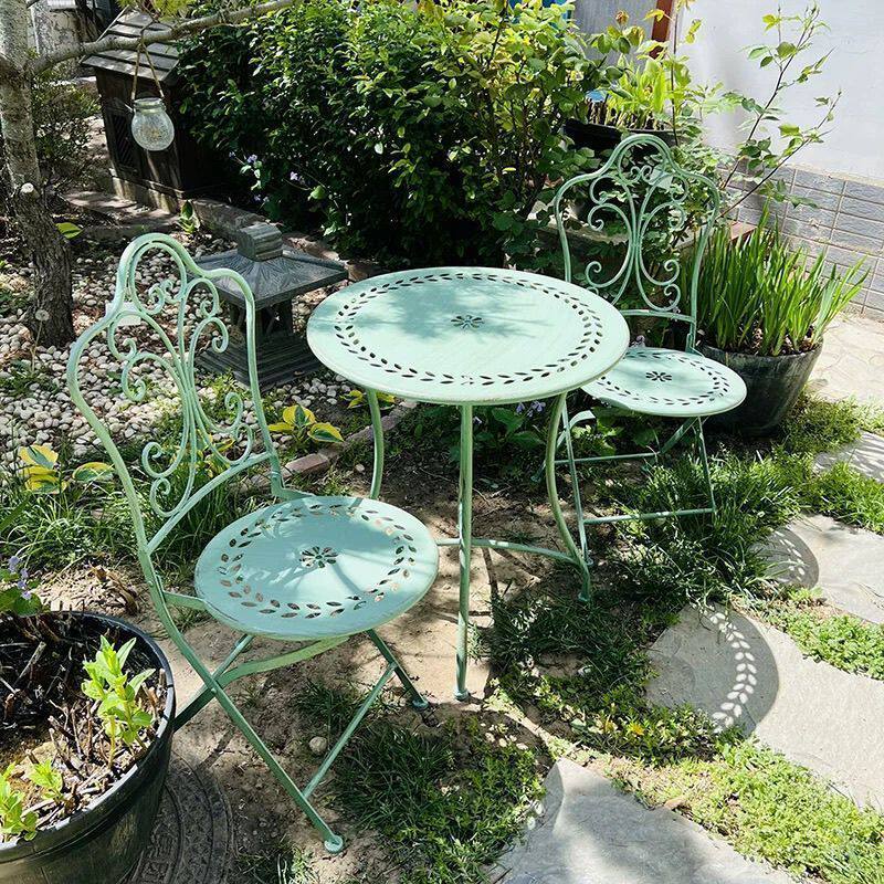 Mesa y Sillas de Hierro Estilo - Outdoor Furniture Iron reseña y precio